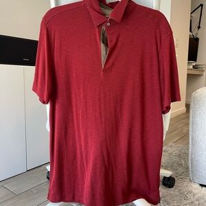 Van Heusen Deep Red Polo Shirt